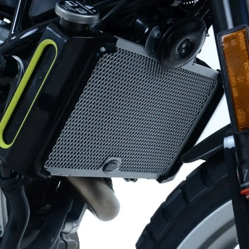 R&G Racing Orange Aluminum Radiator Guard For 2018-2023 Husqvarna SVARTPILEN 401
