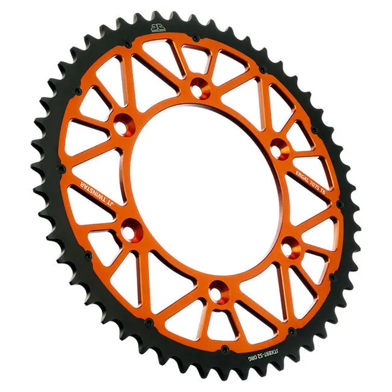 JT Sprockets TwinStar Rear Sprocket T50 Orange (JTX897.50ORG)