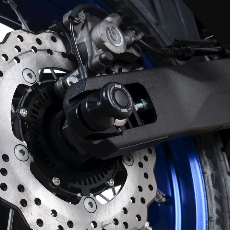 R&G Racing Black Cotton Reels For 2013-2016 Yamaha MT-09 (FZ-09)