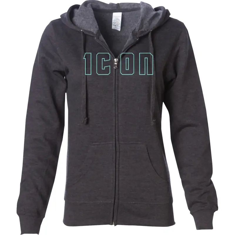 ICON Women's Kat Stevens* Hoodie - Charcoal - Small 3051-1210