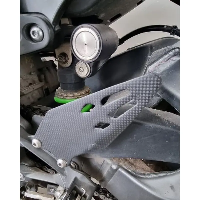 Carbon Fiber Heel guards for Kawasaki ZX6R