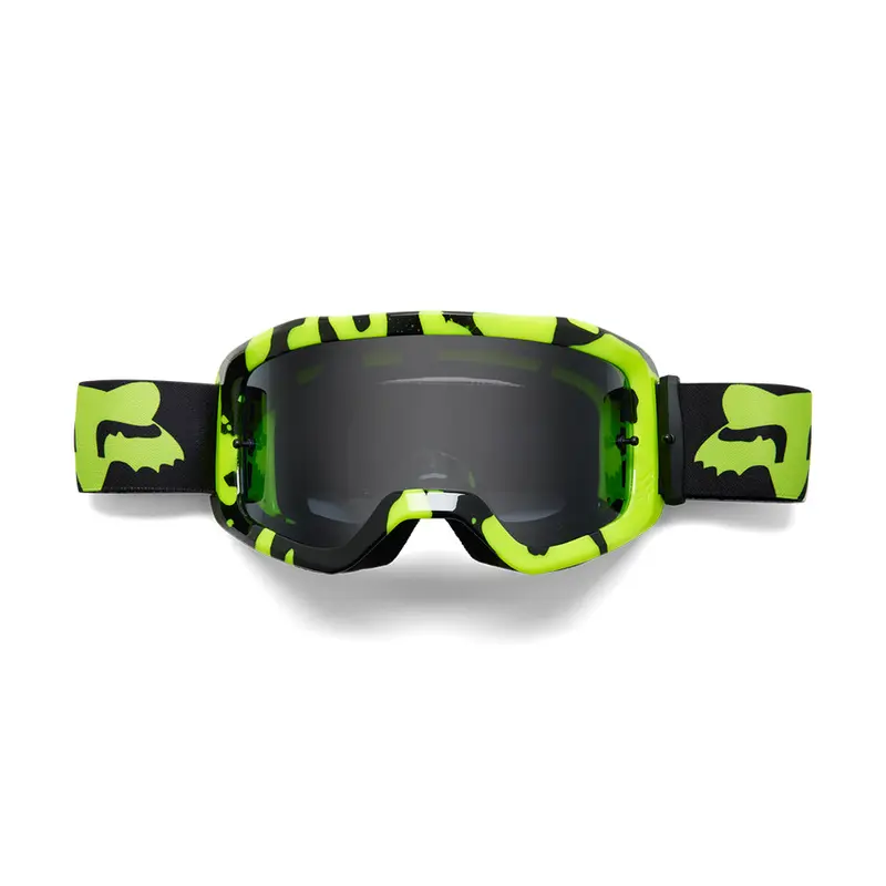FOX MAIN GOGGLES MORPHIC SMOKE [BLACK/YELLOW]