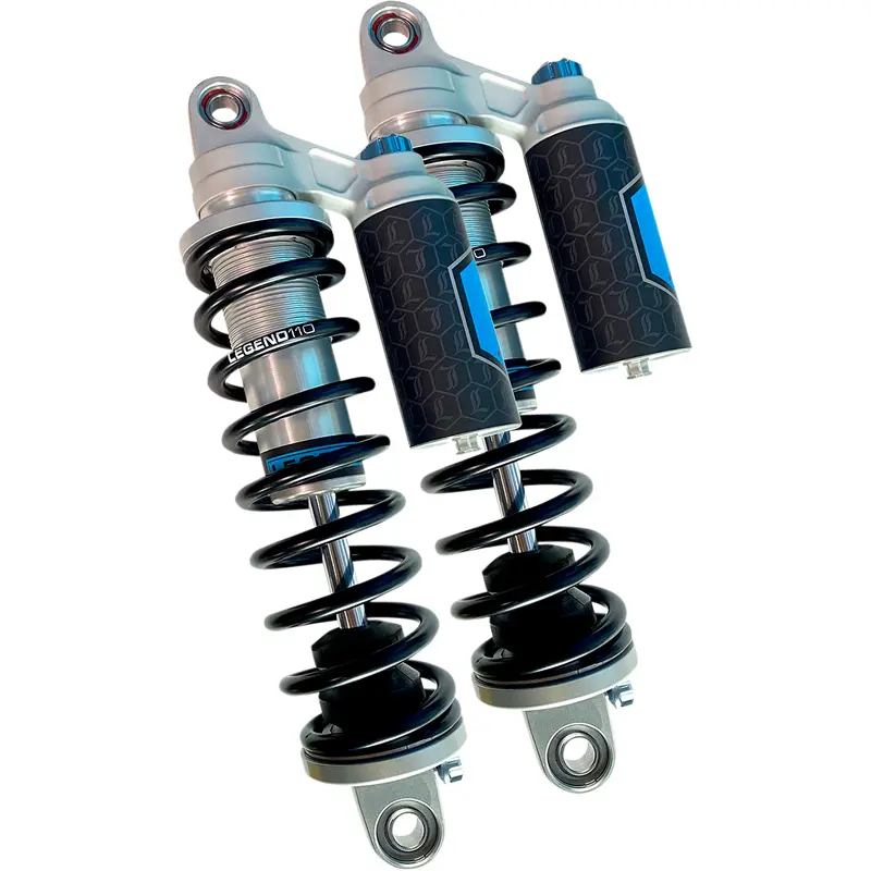 LEGEND SUSPENSION REVO ARC Piggyback Shocks - Heavy Duty - Gold - 13" - '99-'17 Dyna 1310-1915