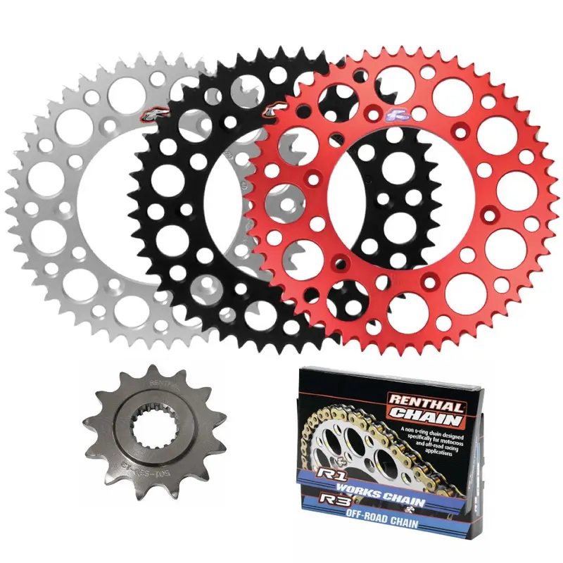 Renthal Chain & Ultralight Sprocket Kit Honda CR/CRF 250-500cc '88-'23