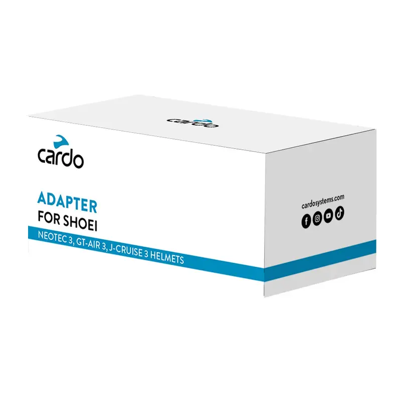 Cardo Shoei Gen 3 Adapter - Neotec 3 / GT-Air 3 / J-Cruise 3