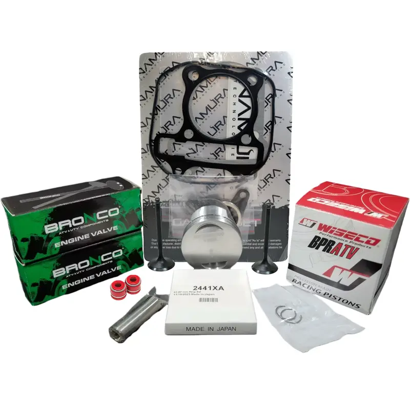 RZR 170 RZR170 Cylinder Top Head Rebuild Kit Valves WISECO NAMURA Top End Gasket