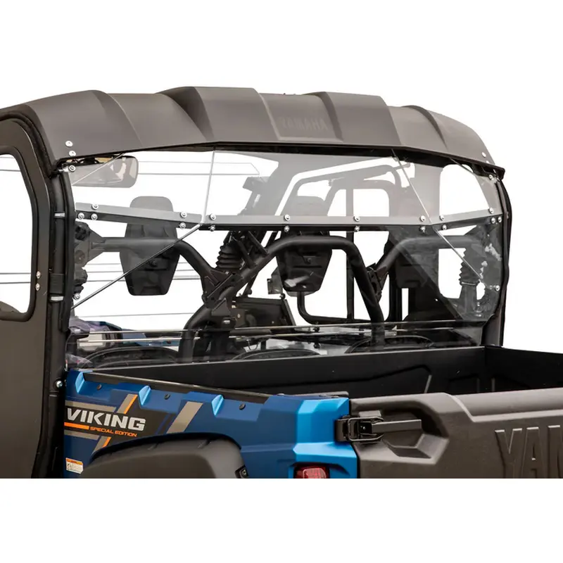 REAR WINDSCREEN POLYCARBONATE YAMAHA VIKING UTV, WINDSHIELD