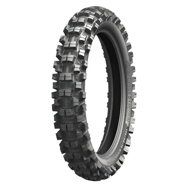 90/100-14 Bias 49M StarCross 5 Medium Tyre NHS TT Rear Michelin (M1490100SC5MEDR)