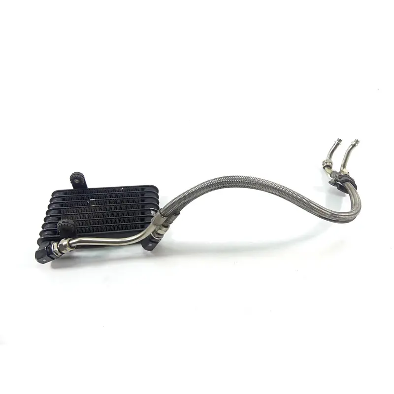 2012 Ducati Monster 1100 EVO Oil Cooler Radiator &  Lines 54840791A