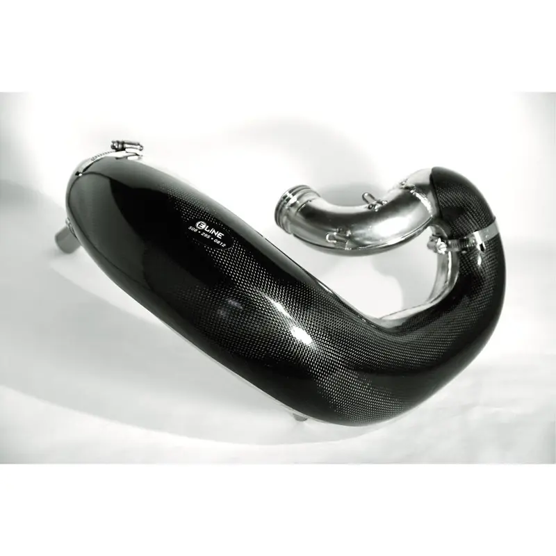 E-Line - KTM 200 XC-(W), Carbon Fiber Pipe Guard for FMF Gnarly Pipe ('06-'16) | MPG087
