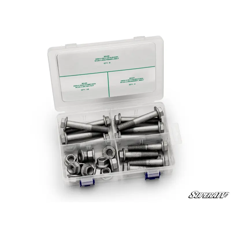 SuperATV Up & Running Can-Am Defender Suspension Bolt Kit