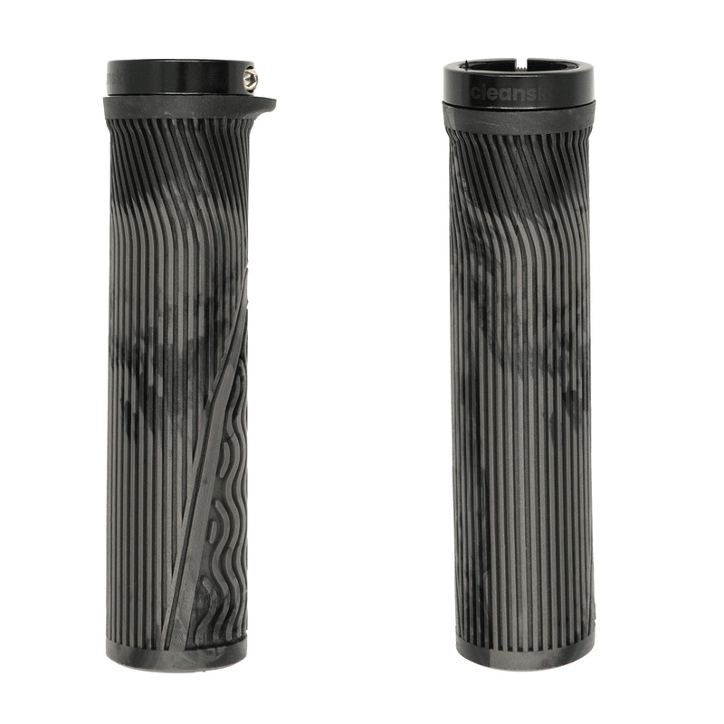 Cleanskin Barrel Single Clamp Lock On Grip - Black
