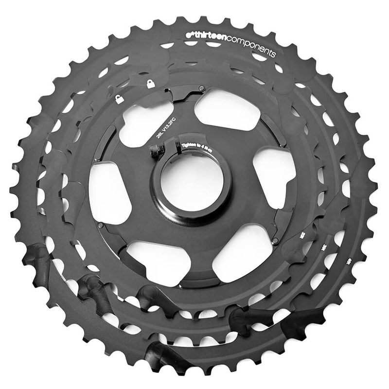 E-Thirteen TRS Plus Cassette Parts - XD Driver - 33-39-46T - 11 Speed