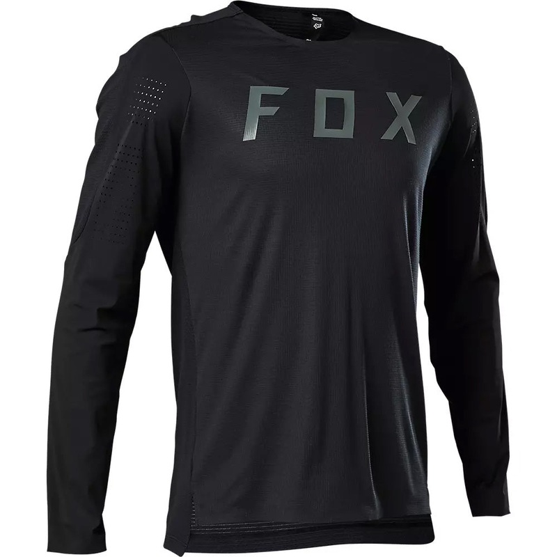 Fox Flexair Pro Long Sleeve Jersey - S - Black - 2023