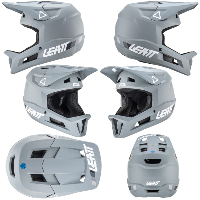 Leatt MTB Gravity 1.0 Helmet - XL - Titanium