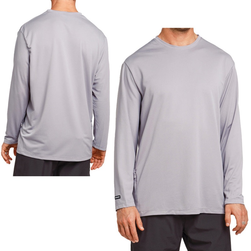 Norman MTB Men's Bamboo Long Sleeve Gravity Jersey - XL - Grey