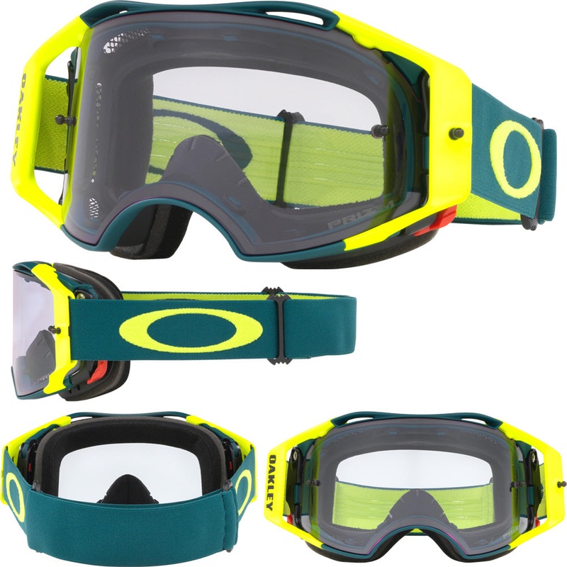 Oakley Airbrake MTB Goggles - One Size Fits Most - Bayberry - Prizm Low Light Lens