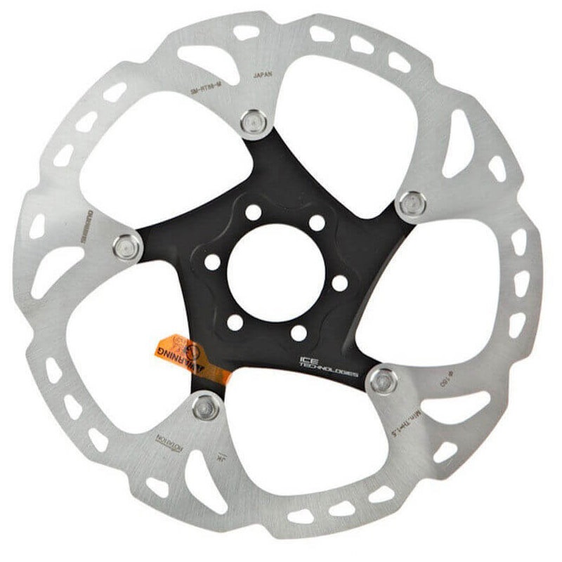 Shimano XT SM-RT86 Ice-Tech 6 Bolt Disc Brake Rotor - 160mm - 6 Bolt