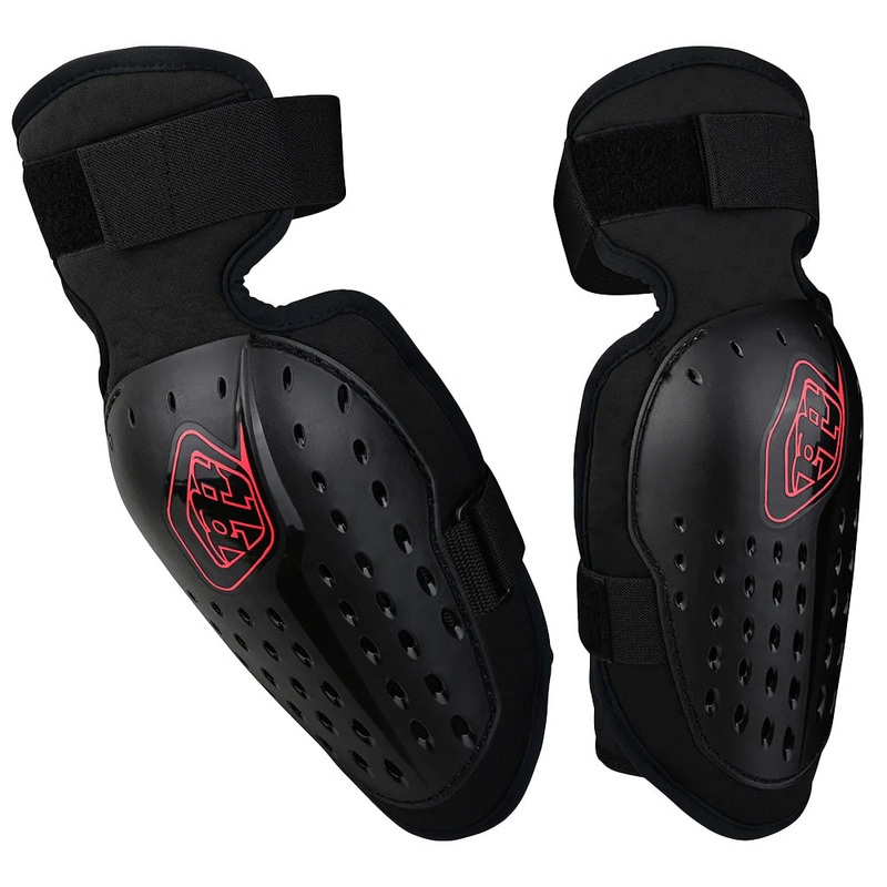 TLD Rogue Youth Elbow Guards - Youth One Size Fits Most - Black