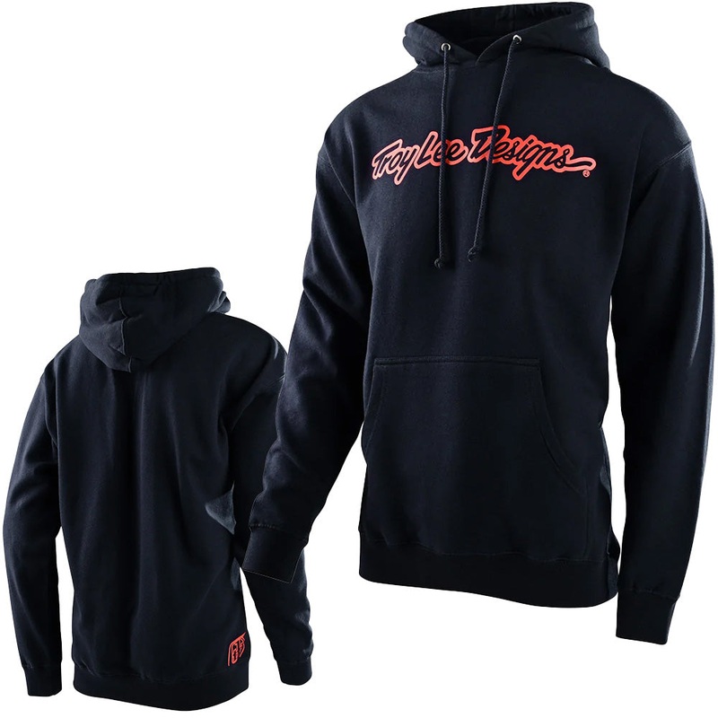 TLD Signature Pullover Hoodie - L - Navy