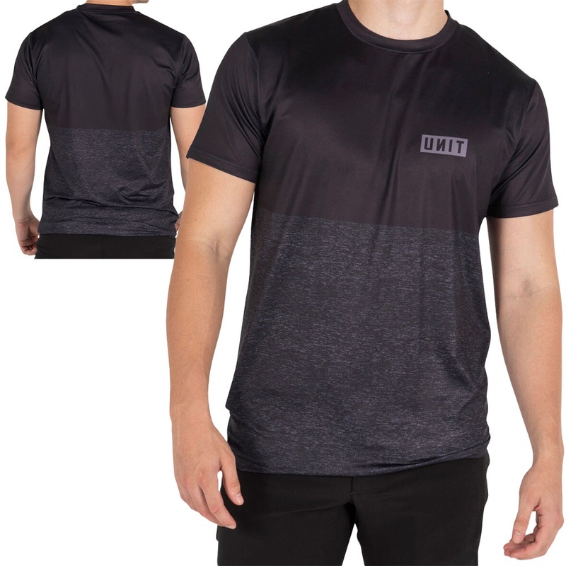 Unit Dual Flex Mens Short Sleeve Jersey - XL - Black